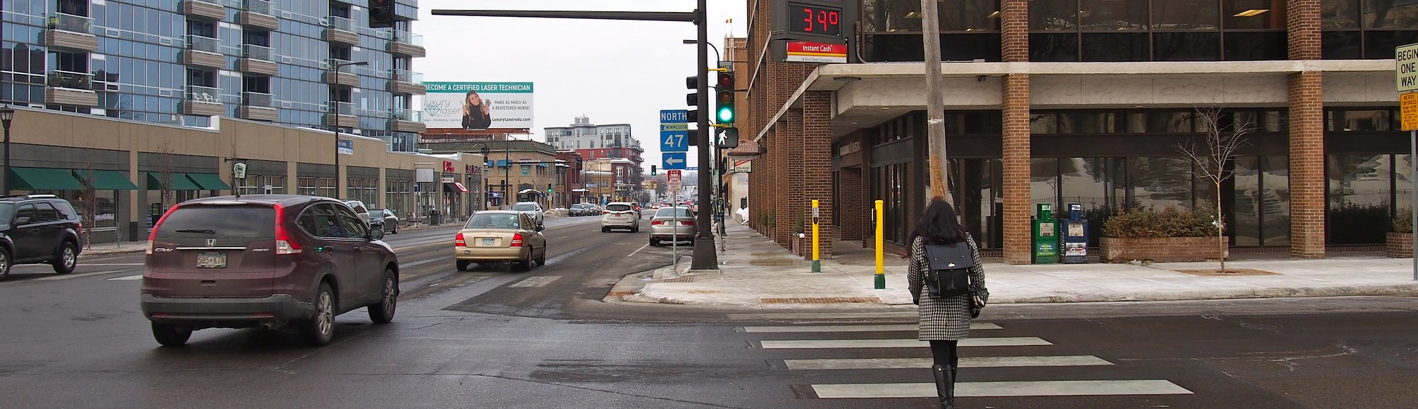 Urban neighborhood streets