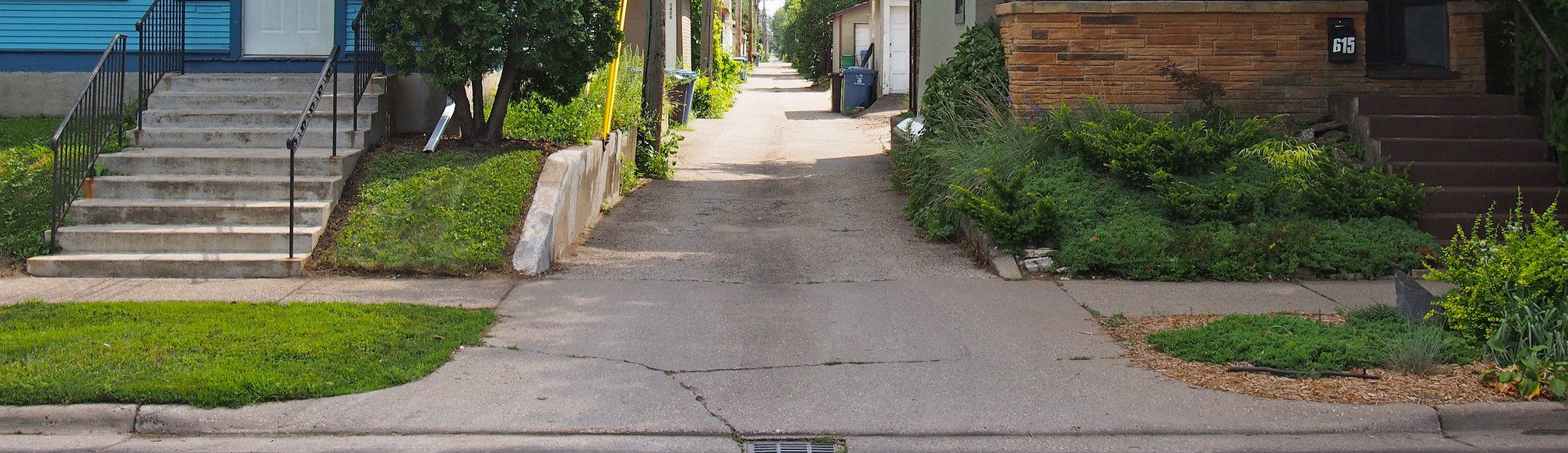 Urban neighborhood streets