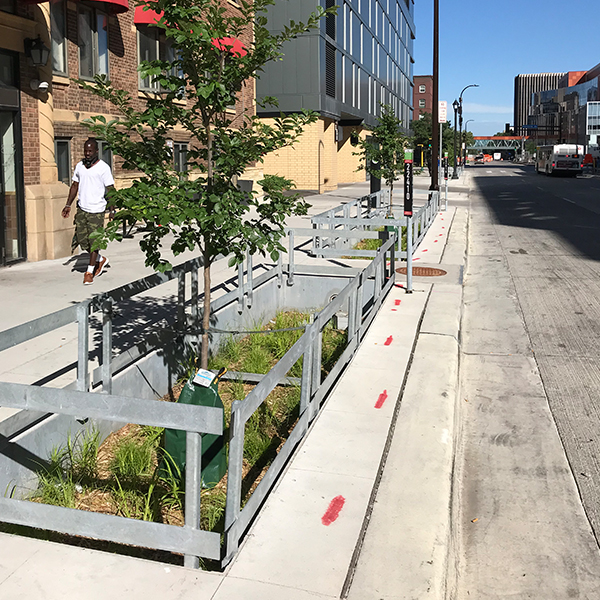 Bioretention planter