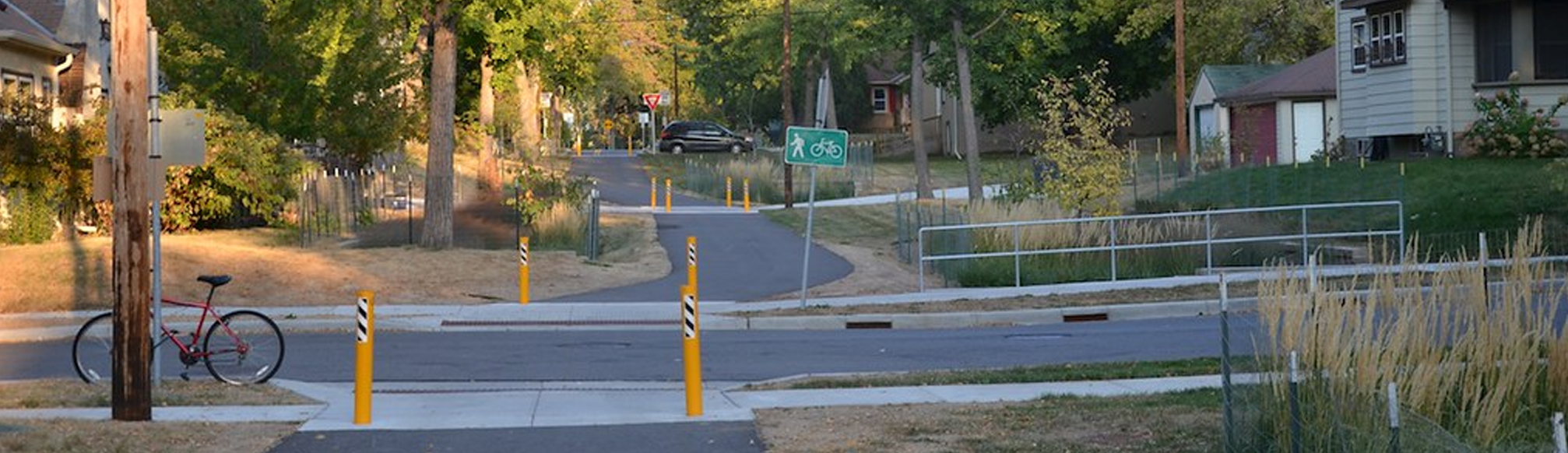 Neighborhood greenway